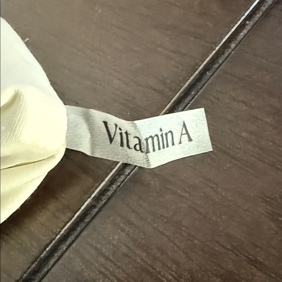 Vitamin A Beige Snake Print One-Piece Swimsuit - Picture 2 of 3